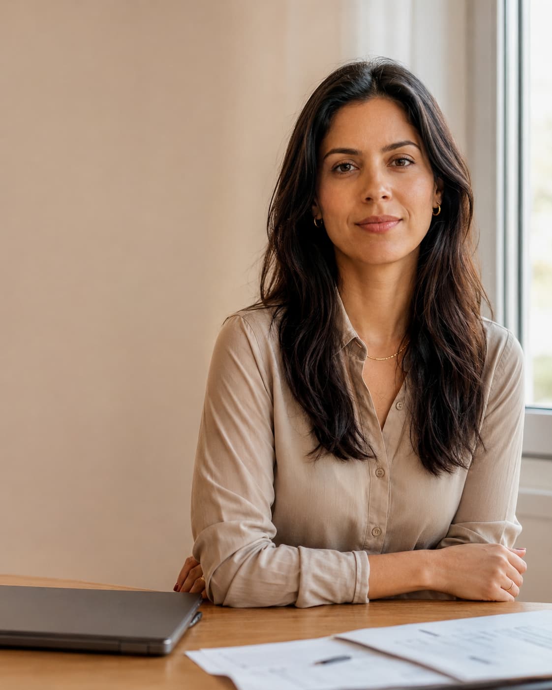 Candidata confiante de que ela não é o problema